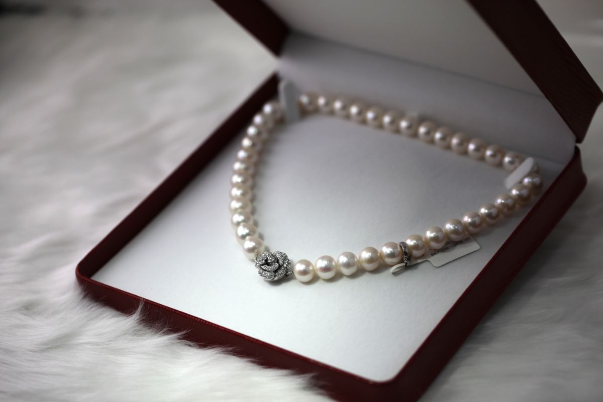 「真珠のネックレス」って英語でなんて言うの？